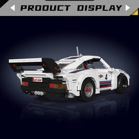 MOULD KING 10267, Bloques de Construcción de Modelo de Auto Deportivo de Carreras, Kits de Ladrillos MOC para Ensamblar Vehículos de Carreras, Juguete Educativo para Adultos