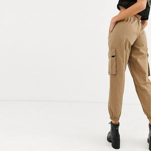 Private label tapered fit cintura regolabile streetwear jogger donne <span class=keywords><strong>cargo</strong></span> pantaloni con tasca laterale - Product Image 3