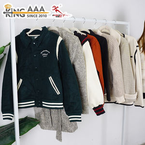 Chaqueta Corta de Segunda Mano KingAAA con <span class=keywords><strong>Detalles</strong></span>, Chaqueta de Tweed Corta Vintage para Mujer, Abrigo Informal Retro para Invierno - Product Image 1