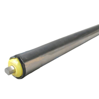 Nouveau Rouleau de Convoyeur à Pignon d'Accumulation en Acier Inoxydable SUS 201/304, Tube PVC, Acier au Carbone, Arbre en Aluminium, Certifié CE, pour Chambre Froide TD75