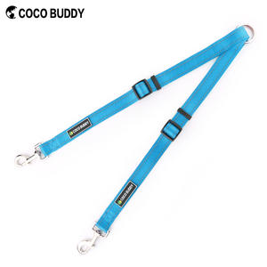 100% puro de Nylon reflectante correas dividido perro acoplador de correa - Product Image 2