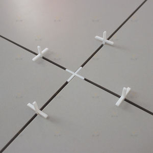 JNZ Premium Quality 100 pcs/sac Système de nivellement de carrelage au design moderne Entretoises de carrelage en <span class=keywords><strong>plastique</strong></span> pour revêtement de sol Cales de niveau mural pour mieux - Product Image 2