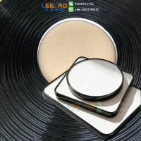 Pita Pinggir Bingkai Foto Bentuk U, Bahan PVC Hitam U10, Kilap Emas