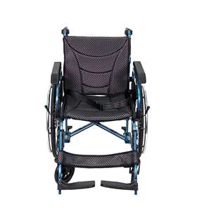 Silla de transporte portátil multifuncional, sillas de ruedas ultraligeras para adultos, sillas de ruedas para adultos, silla de ruedas autopropulsada - Product Image 2