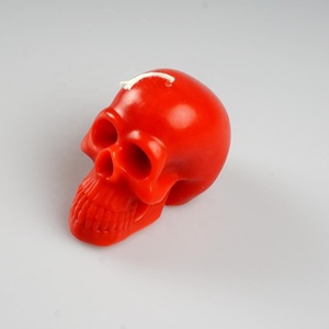 Halloween Head Shape <b>Paraffin</b> Wax Candles for Festive Parties - Product Image 5