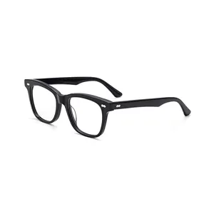 Nouveaux cadres bicolores de créateur pour lunettes femmes hommes cadre optique de haute qualité