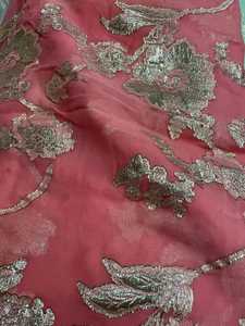 Tissu métallique en soie utilisé pour la fabrication de saris et pour la teinture-ensemble de soie lurex jacquard Somali Dirac, ensemble de dirac somali farasawi <span class=keywords><strong>2023</strong></span> - Product Image 2