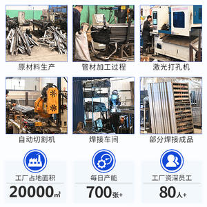 Medium-Length Manual Double-Crank Nursing Medical Bed Lift Guardrails for Elderly Paralysis Patients Care Nursing Hospital Beds - Product Image 3