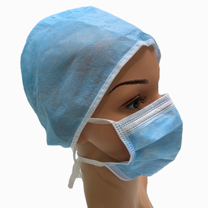 מסכת פנים כירורגית תלת שכבתית בעלת מחסום גבוה, חד פעמית, בעלת תו תקן CE, נושמת, עמידה בפני נוזלים, יצרן ציוד מקורי/יצרן עיצוב מקורי - Product Image 6