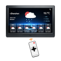 Pros 10 "Wifi intelligent calendrier numérique horloge Auto DST Table murale démence aînés rappels personnalisés rappels de médicaments Auto DST