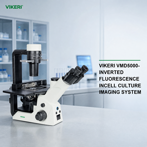 VIKERI VMD5000 Labor-Biologisches Invertiertes Mikroskop für Zellkultur Fluoreszenz Phasenkontrast Dunkelfeld OEM - Product Image 5
