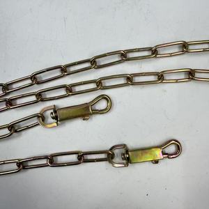 Primary Manufacturer Sturdy <strong>Chain</strong> with Lock Dog Walking Outdoor <strong>Tying</strong> Warehouse Securing <strong>Chain</strong> - Product Image 6
