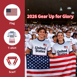 Bandera Personalizada de Fútbol Gahumi 2026 Canadá México Estados Unidos, la Mejor Bandera Nacional Personalizada de 3x5 Pies de Diferentes Países - Product Image 5