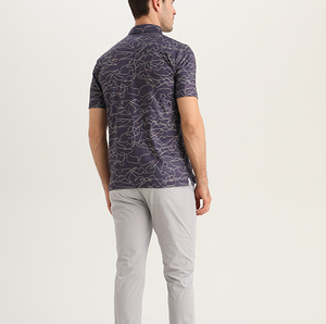 Personnalisation de haute qualité de votre motif imprimé de couleurs ajustées à sec, impression de broderie, polo de golf en gros - Product Image 3