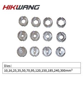 PZ-300 Kit d'outils de sertissage <span class=keywords><strong>hydraulique</strong></span> sans fil à batterie pour cosses de câbles en cuivre et aluminium hexagonales - Product Image 6