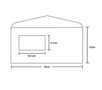 Vente de gros Enveloppes à double fenêtre Pochette d'emballage en papier blanc personnalisée Business #10 Enveloppes vierges et auto-scellantes