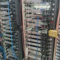 Équipement de radiodiffusion radio-télévisée ISDB-T IP/ASI 16 porteuses Modulateur RF non adjacent 32 canaux de sortie Gestion Web pour