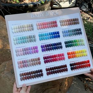 ชุดสีเจลทาเล็บแบบแมทกันน้ำ 150 สี รุ่นใหม่ทันสมัย Baby Jona Pastel Neutrals สีโมรันดีมาการอง สำหรับทำเล็บเปิดปลาย - Product Image 1