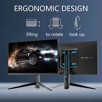Moniteur LED LCD IPS industriel étanche de 19/32 pouces, haute luminosité, 120 Hz, avec temps de réponse de 1 ms et 110 % sRGB