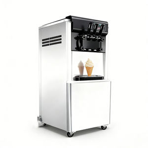 Máquina automática de yogur helado suave, cuerpo de acero inoxidable, sistema de fácil limpieza, para tiendas de postres, panaderías, grado profesional - Product Image 6