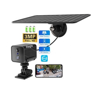 Ubox 1080P 2MP Wifi Năng Lượng Mặt Trời CCTV Hệ Thống Camera 3800MAh Có Thể Sạc Lại Pin Năng Lượng Mặt Trời Powered 4G Sim Thẻ Mini Máy Ảnh Với Đứng - Product Image 1