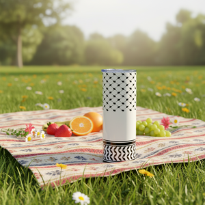 Vaso Personalizado con Logotipo e Ilustraciones Impresas con UV, Diseño Palestino Kuffiyeh, Regalo Personalizado - Product Image 3