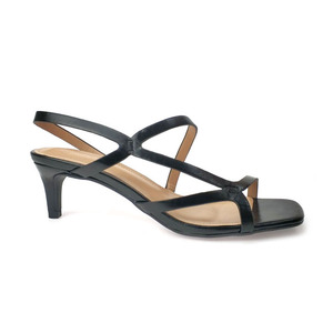 Summer New Fashion Design Office Ladies Party Dress <strong>Shoes</strong> Sexy Lsquare-toed Women's Thin Mid <strong>Kitten</strong> <strong>Heels</strong> Sandals - Product Image 4