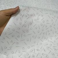 Rouleaux et feuilles de papier d'emballage imprimé personnalisé de fleurs pour l'emballage de fleurs fraîches de fleuriste