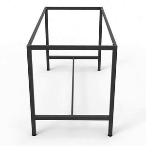 Heavy Duty Restaurant Office Hotel <b>Kitchen</b> Laptop Pedestal Desk Feet Metal Coffee Dining <b>Table</b> Legs <b>Square</b> Steel Frame - Product Image 3