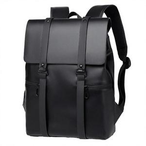Sac à dos pour ordinateur portable MKW2063 en cuir PU, étanche, avec fermeture éclair, ceinture à coussin d'air, faible MOQ, idéal pour étudiants, affaires, voyages et sport - Product Image 2