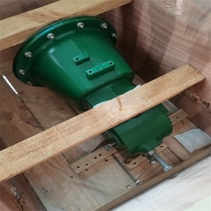 Actionneur électrique Fisher 2052 en métal vert, fabriqué aux États-Unis pour usage industriel - Product Image 1
