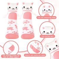 Chaussettes amusantes à motif de dessin animé avec aimants, design personnalisé, cadeaux originaux pour hommes et femmes