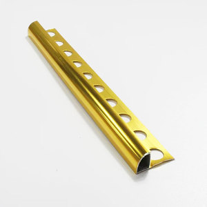 Home Decor Aluminum Alloy Rounded Tile Corner <b>Edge</b> Trim Waterproof Durable CE Certified Vietnam Factory - Product Image 6