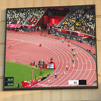 Panel tv led kecil jarak video panel dinding tetap Dinding dan kotak sewa instalasi nyaman layar LED