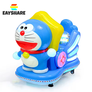 Animal Park Kiddie Ride Juegos de columpio de coche mecedora que funcionan con monedas Máquinas de juego para niños ODM/OEM Promover la gestión - Product Image 2