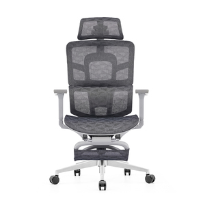 Ergonomic Racing Style <b>Office</b> & <b>Gaming</b> <b>Chair</b> Full Mesh Fabric Swivel <b>Chair</b> with Footrest Modern <b>Office</b> <b>Chair</b> Made Durable Nylon - Product Image 3