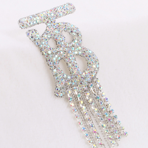 Miếng dán lưới đá pha lê thiết kế mới, trang trí túi xách bằng đá pha lê - Product Image 4