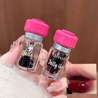 Cappuvini haute brillance confiture lèvre gelée teinte aqueuse humidité haute Pigment cristal translucide jus brillant à lèvres