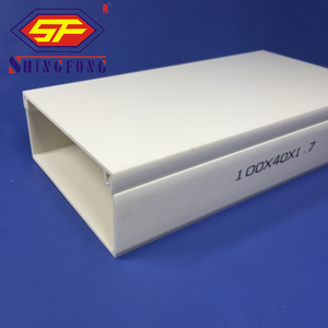 <span class=keywords><strong>Goulotte</strong></span> de câblage électrique ignifuge en <span class=keywords><strong>PVC</strong></span>, toutes tailles, 10x10, 15x10, 20x10, 24x14, 16x16, vente en gros - Product Image 2