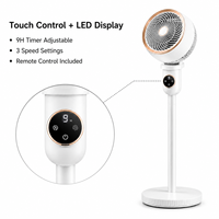 Ventilateur oscillant électrique robuste et peu encombrant, idéal pour le camping en extérieur, avec trépied flexible, pour usage hôtelier - Meilleure vente 2025