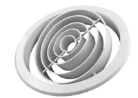 Diffuseur de plafond moderne en alliage d'aluminium pour climatiseur, 250 mm, avec installation facile