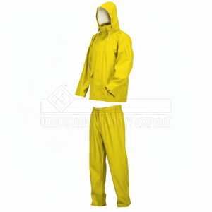 LLUVIA Ropa DE SEGURIDAD Conjunto completo de chaqueta y pantalón de poliuretano - Product Image 1