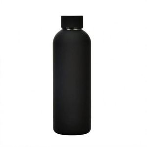 Leak Proof Bpa Free Colored Rubber Coating Stainless <b>Steel</b> Custom Logo 500Ml 17 Oz Small Mouth <b>Water</b> <b>Bottle</b> - Product Image 5