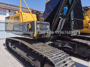 Excavadora usada de 20 toneladas con orugas usada Volvo 210 Excavadora de 21 toneladas Motor original Doosan - Product Image 5