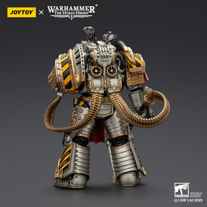 JOYTOY Pre-venta <span class=keywords><strong>Warhammer</strong></span> 'The Horus Heresy' Iron Warriors Perturabo Primarca DE LA LVth Legion 1/18 Figura DE ACCIÓN DE PVC para niños - Product Image 2