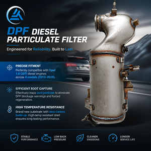 Filtro Antiparticolato DPF per Opel Astra J Zafira C Insignia B <span class=keywords><strong>Mokka</strong></span> 1.6 CDTI NUOVO 13-15 - Product Image 1