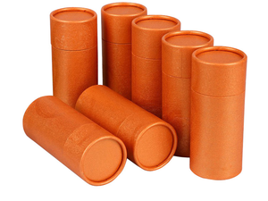 Boîtes en carton kraft écologiques imprimées sur mesure, tubes d'expédition, emballages en papier, boîtes en papier, contenants cosmétiques, tubes à vin - Product Image 5