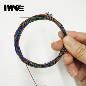 Guitar Manufacturer Offers Wholesale Guitar <strong>Strings</strong> for 6-<strong>string</strong> Folk Guitars. Colorful Steel <strong>Strings</strong> for Folk Music. - Product Image 6