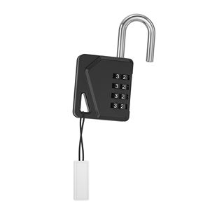 4桁の亜鉛合金パスワード南京錠ジムキャビネットロックホームコンビネーションハングタグ付き南京錠 - Product Image 2