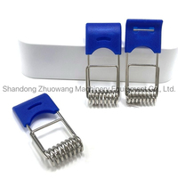 Clip à ressort pour downlight LED, clips de fixation pour plafonnier en caoutchouc bleu, pour lampe encastrée